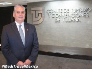 Arturo Gutiérrez, presidente del Comité de Turismo y Convenciones (Cotuco) de Tijuana.